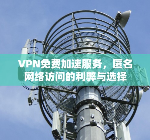 VPN免费加速服务,匿名网络访问的利弊与选择 VPN免费加速服务,匿名网络访问的利弊与选择