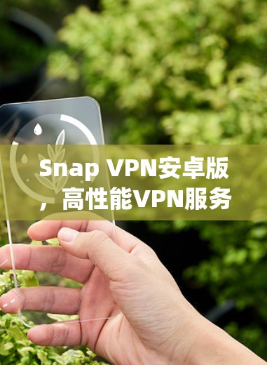 Snap VPN安卓版,高性能VPN服务的最佳选择