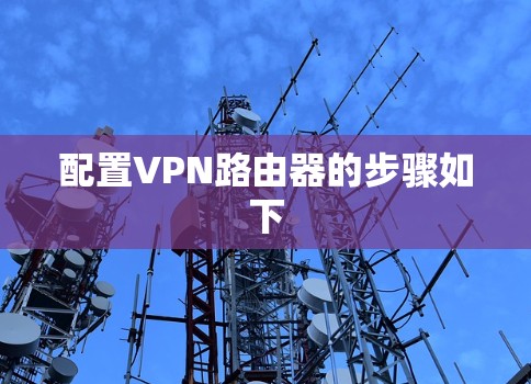 配置VPN路由器的步骤如下