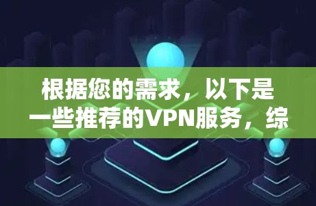 根据您的需求,以下是一些推荐的VPN服务,综合考虑了速度、延迟、安全性和多设备支持等因素