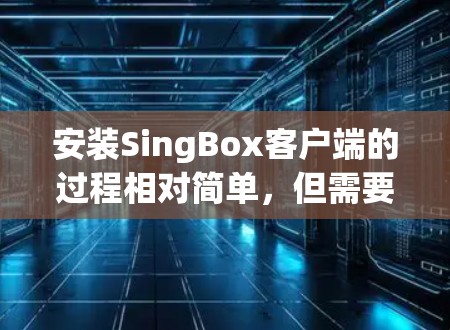 安装SingBox客户端的过程相对简单,但需要注意一些关键步骤以确保顺利进行。以下是详细的安装指南