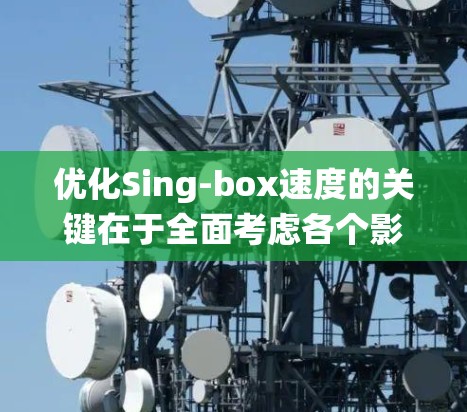 优化Sing-box速度的关键在于全面考虑各个影响因素,并采取系统性的优化策略。以下是对Sing-box速度优化的分步说明