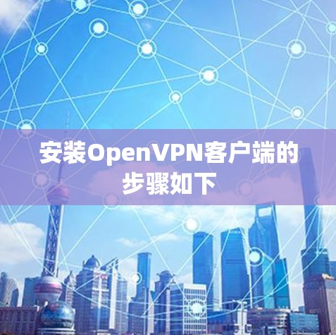 安装OpenVPN客户端的步骤如下