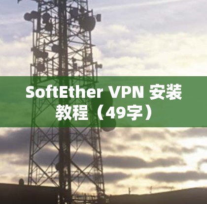 SoftEther VPN 安装教程(49字)