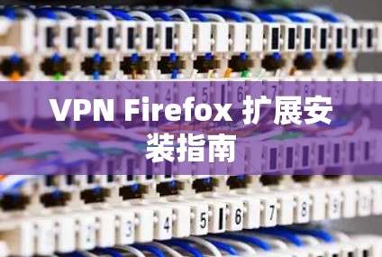 VPN Firefox 扩展安装指南