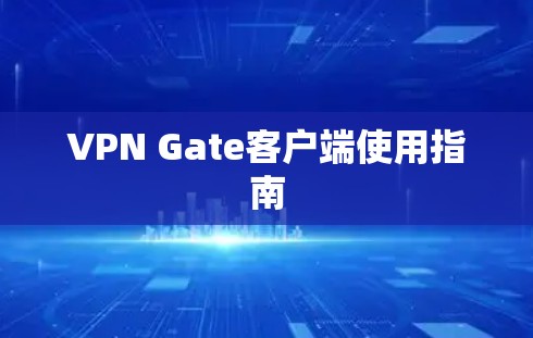 VPN Gate客户端使用指南