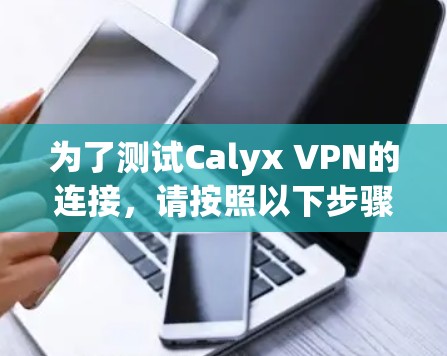 为了测试Calyx VPN的连接,请按照以下步骤操作