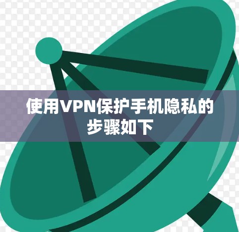使用VPN保护手机隐私的步骤如下