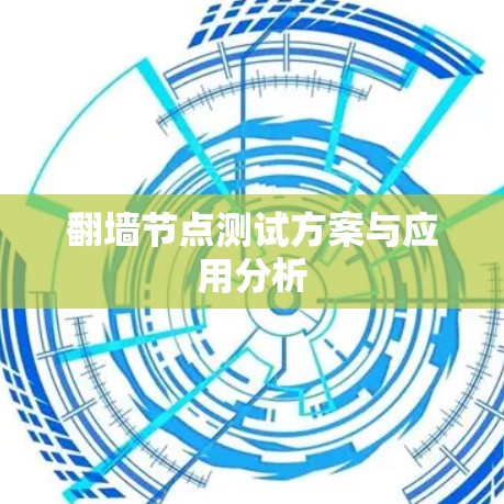 翻墙节点测试方案与应用分析 翻墙节点测试方案与应用分析