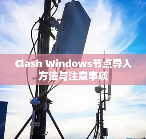 Clash Windows节点导入方法与注意事项 Clash Windows节点导入方法与注意事项