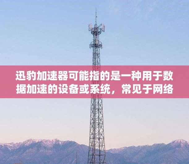 迅豹加速器可能指的是一种用于数据加速的设备或系统,常见于网络、存储或计算领域。测速工具用于测试其性能,确保加速效果符合预期